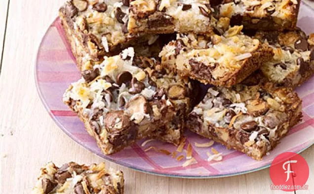 Malted Magic Cookie Bars