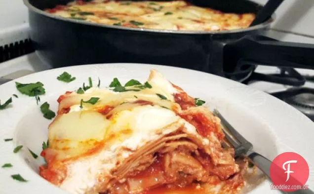 Lasanha De Frango Com Fogão