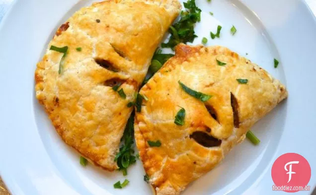 Carne e palito pastoso