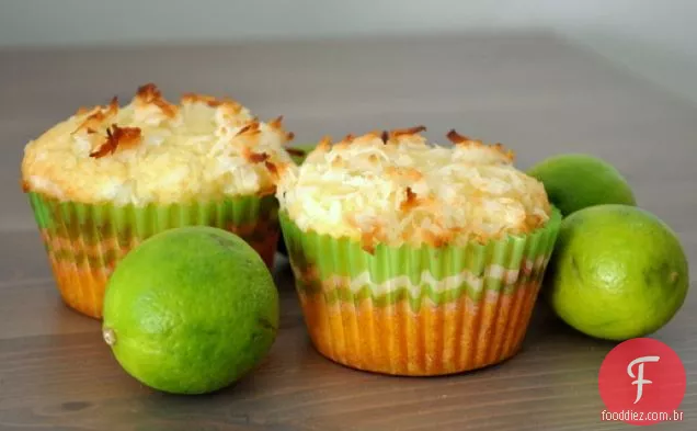 Muffins De Limão Com Chave De Coco