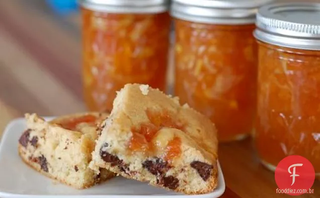 Cara Cara Laranja marmelada loiros com Chips de Chocolate