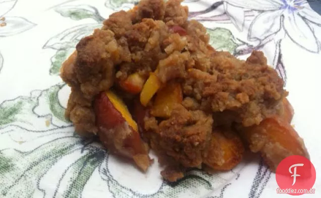 Torta De Amêndoa De Pêssego Brandied