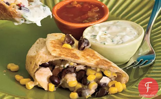 Burritos Grelhados Na Frigideira