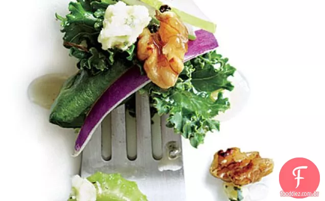 Salada De Couve De Maçã E Noz