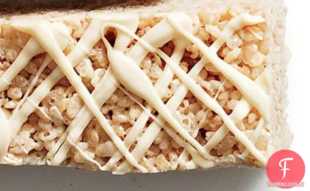 Barras Crocantes Em Borracha Com Chocolate Branco-Limão