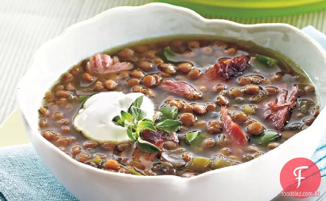 Peru Defumado-Sopa De Lentilha