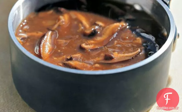 Molho De Cogumelos Do Vinho Do Porto