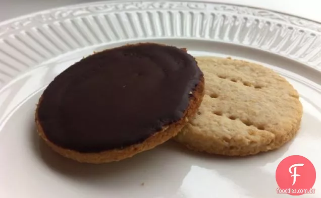 Biscoitos Digestivos Cobertos Com Chocolate