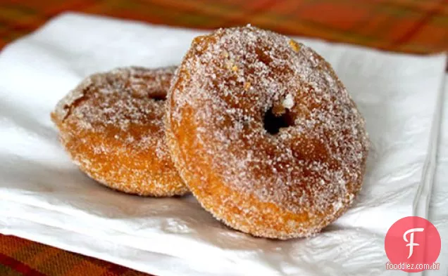 Donuts De Abóbora Assados Sem Glúten