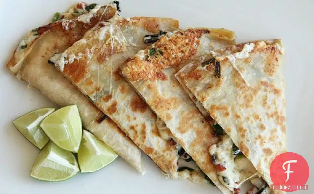 Rampa e chouriço Quesadillas