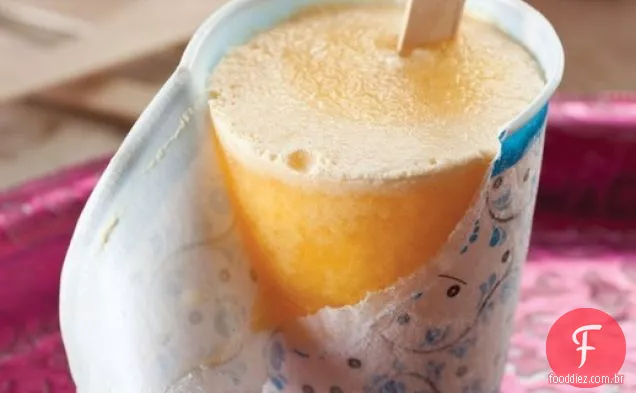 Creamsicles de ' lanches clássicos feitos do zero