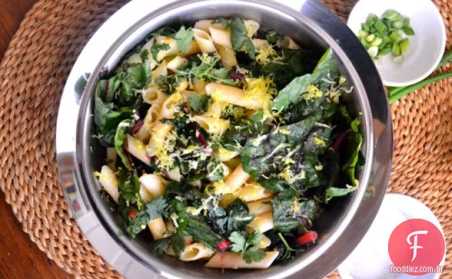 Rainbow Swiss Chard N ' Lemon Stir-fry