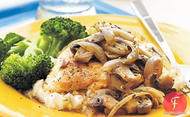 Frango Com Ervas De Cogumelos
