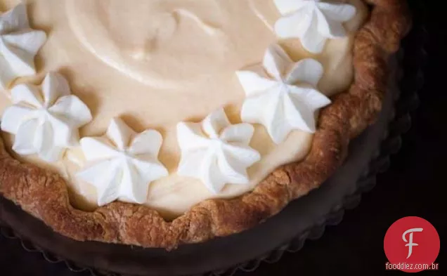 Peaches N ' Cream Mousse Pie