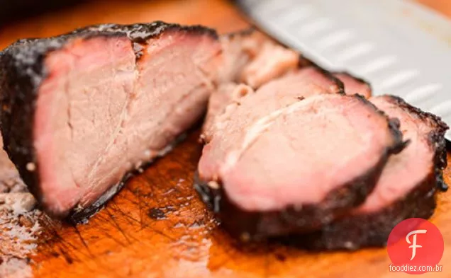 Bifes De Ombro De Porco Defumados Char Siu