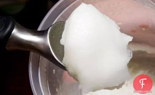 Sorvete De Limão Rico E Azedo