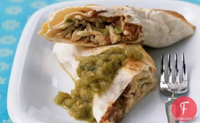 Chimichangas De Frango Assado