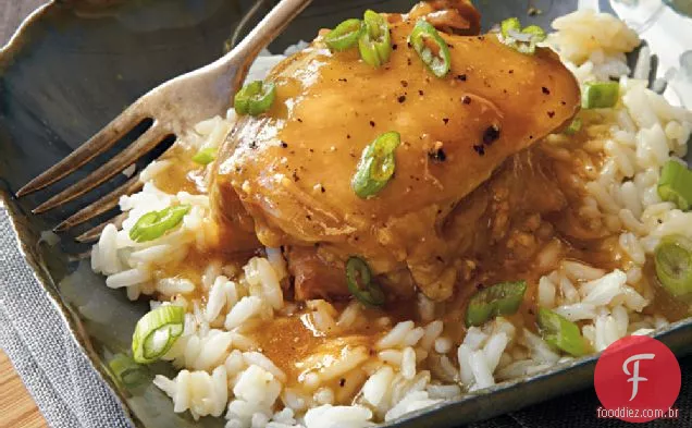 Coxas De Frango Com Vidro Doce