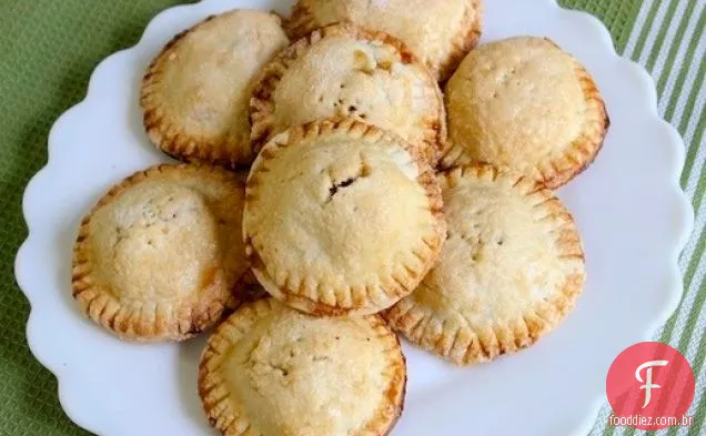 Tortas De Mão De Maçã Sem Glúten