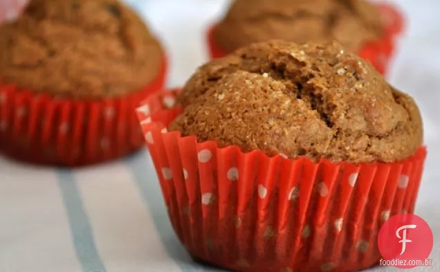 Muffins De Passas De Centeio