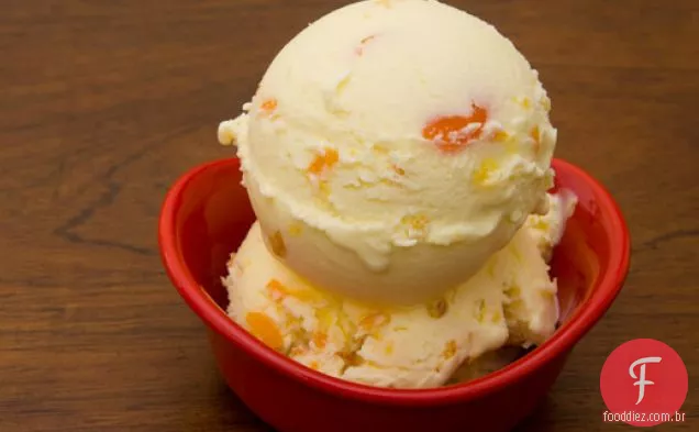 Kumquat Lemongrass Ice Cream