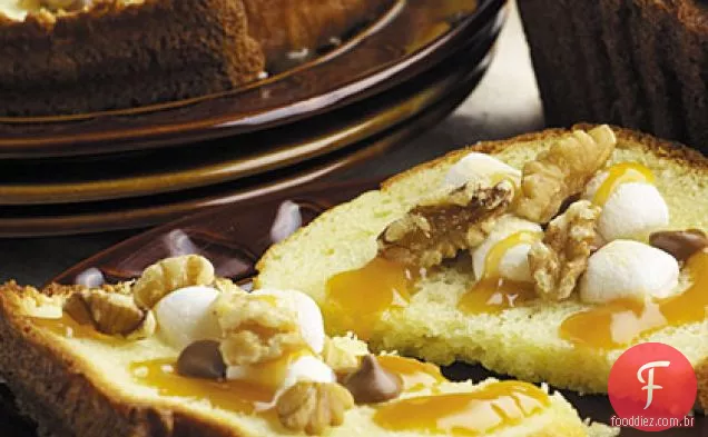 Pound Cake s'mores