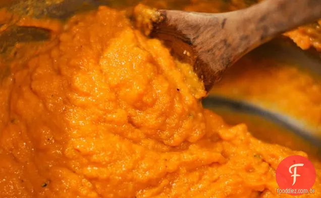 Grelhar: Purê De Batata Doce
