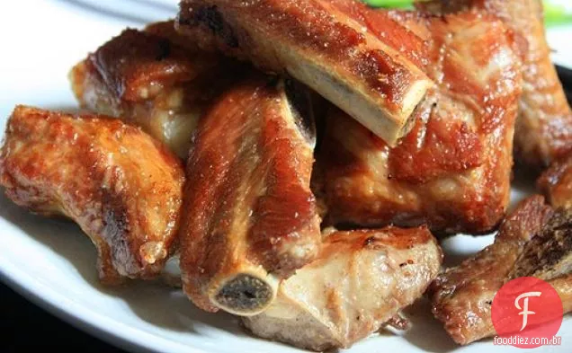 Chinês Para Viagem-Estilo Doce e azedo costelas de reposição