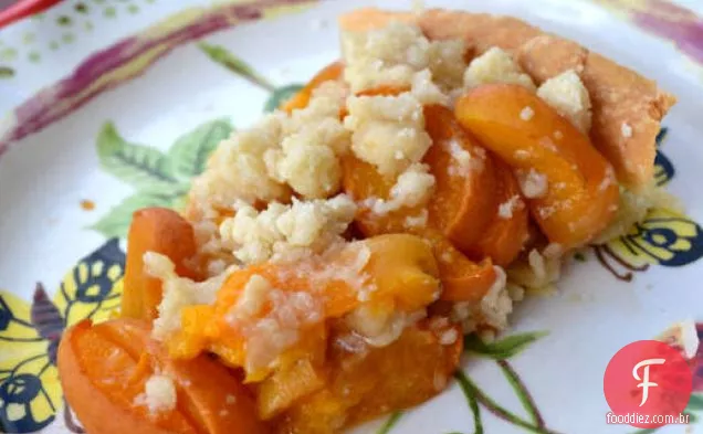 Torta De Amêndoa De Damasco