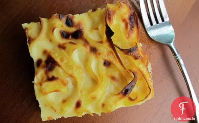 Pudim De Macarrão De Chocolate Branco