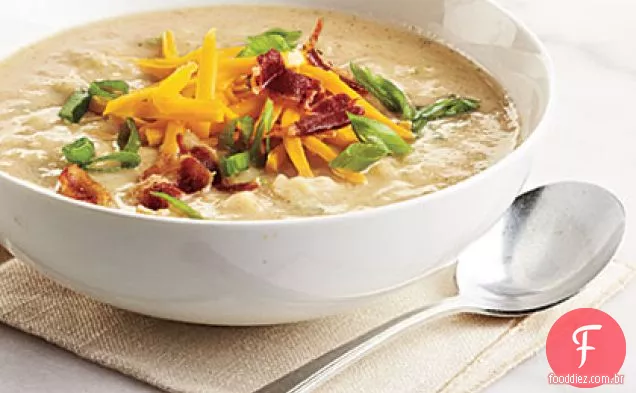Sopa De Batata Cremosa E Leve