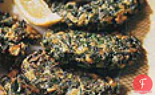 Panquecas De Acelga Suíças Com Especiarias De Canela