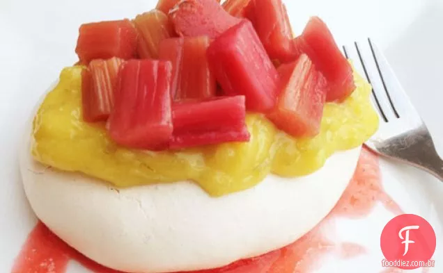 Ruibarbo e Cal Pavlovas