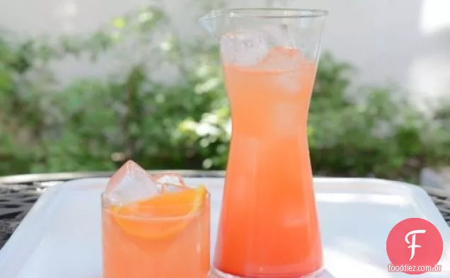 Tequila e Campari com tangerina
