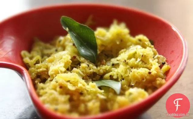 Repolho Thoran (Repolho Frito Estilo Kerala)