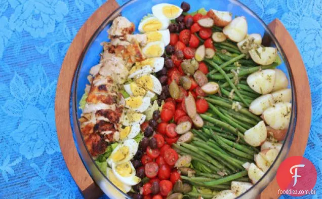 Salada De Frango Grelhado Niçoise