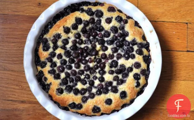 Bolo De Muffin De Mirtilo