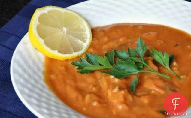 Sopa De Tomate Avgolemono