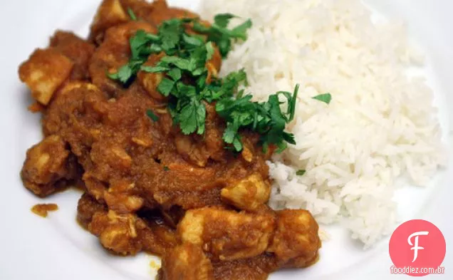 Curry de frango de Hari Nayak com pressa (Bhuna Masala Murgh)