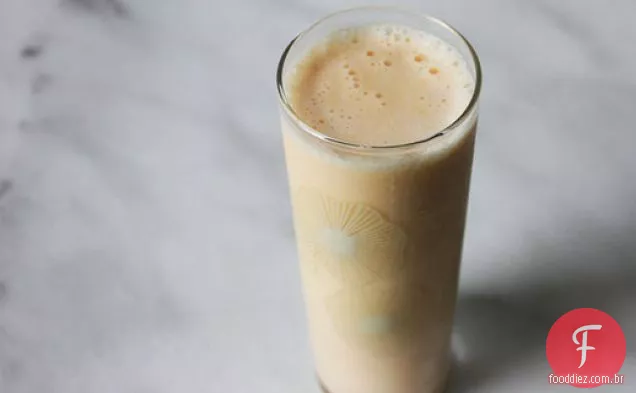 Pêssegos e creme Smoothie