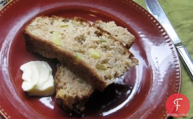 Pão De Passas De Rum De Maçã