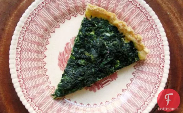 Brunch de domingo: Quiche de presunto e espinafre