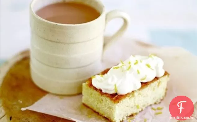 Bolo de laranja e amêndoa