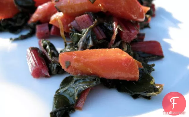 Salada Marroquina De Cenoura E Acelga