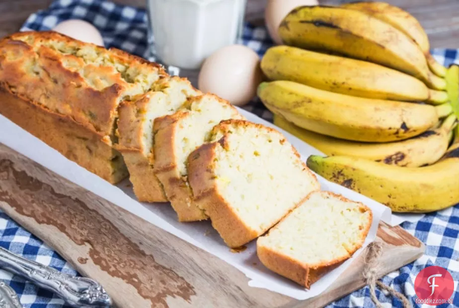 Torta De Creme De Banana