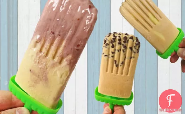 Manteiga De Amendoim Ice Pops
