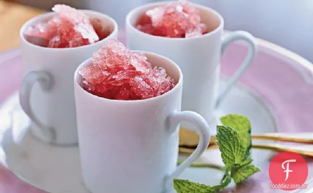 Cranberry-Jalapeño Granita