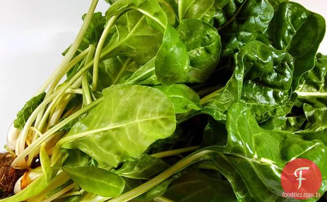 Silverbeet E Suflê De Parmesão