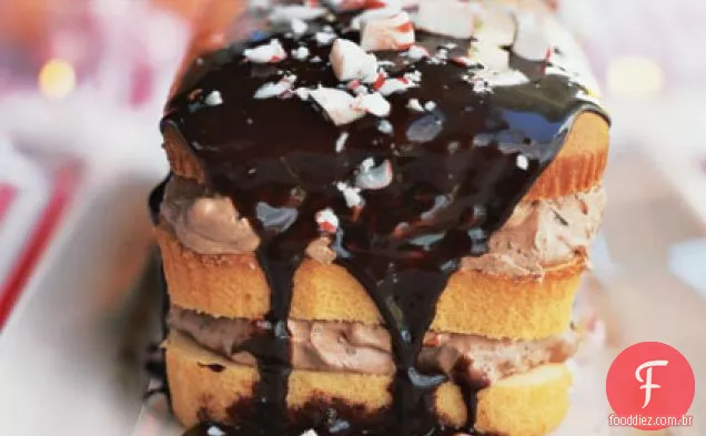 Peppermint-Mousse Cake