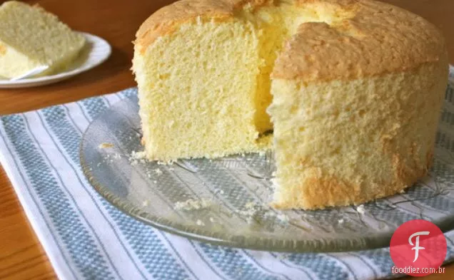 Bolo Chiffon Sem Glúten